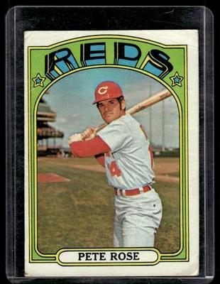 1972 Topps Béisbol Pete Rose Novato #559 Foto 1 de 2