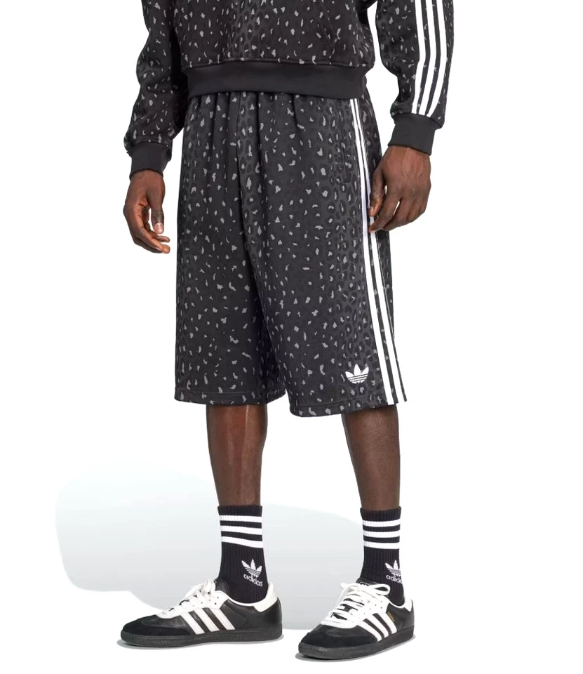 adidas Originals Overdye Trefoil Men’s Shorts Gray Size Medium Gl6153