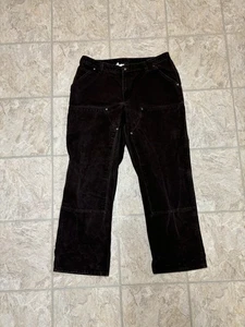 Carhartt WB136 DKB Women’s 18x30 (36x30) Double Knee Canvas Work Pants Faded - Picture 1 of 6