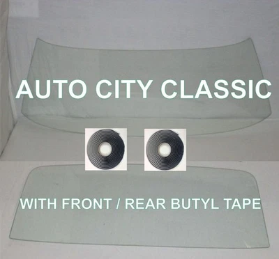 Buick Chevy Olds Pontiac 1966 1967 2 puertas techo rígido vidrio transparente parabrisas trasero butilo Foto 1 de 4