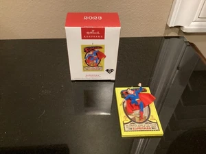 2023 Hallmark Superman 85th Anniversary Keepsake Christmas Ornament - Bild 1 von 3