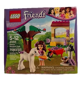 LEGO Friends #41003 Olivia&rsquo;s Newborn Foal NEW Sealed Box RETIRED 90 pcs Complete