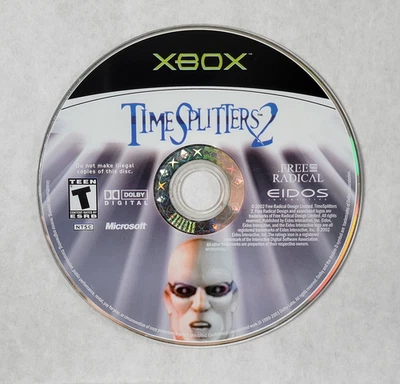 Time Splitters 2 - Loose Microsoft Original Xbox Disc - Image 1 of 2