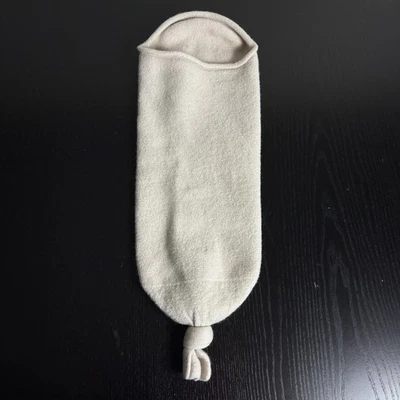 HVID Baby Merino Wool Cocoon in Oat -- Felted/FLAW Read - Image 1 of 4