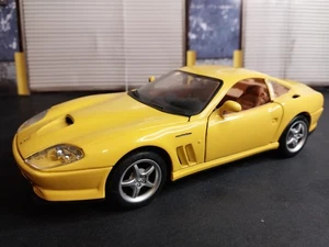 Maisto Yellow 1:24 Ferrari 550 Maranello - Picture 1 of 13