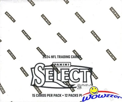 2024 Panini Select Football JUMBO FAT CELLO 12 Pack Box-180 Cards!