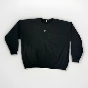 McDonalds Pullover Gr. 3XL Super Sweat schwarz langarm Rundhals warm - Bild 1 von 11