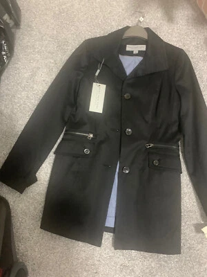 Abrigo Marc New York Andrew Marc Mujer’s Mac Negro Talla XS Nuevo House Of Fraser Foto 1 de 4