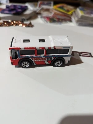 Matchbox Car City Bus MBX City Transit POP ART Loose 2004 - Image 1 of 4