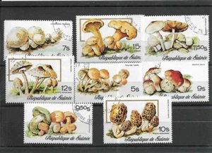 2214+ Guinea Serie Briefmarken Pilze 1977 - Bild 1 von 1