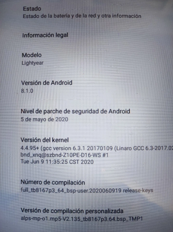 PLACA BASE SPC Lightyear  16GB  Libre !!!!! - Imagen 1 de 2