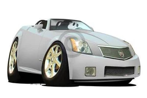 2006 Roadster Replica Cartoon T-SHIRT #6848 XLR Caddy automotive art - Picture 1 of 1