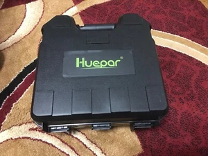 Huepar 603CG 3*360 Cross Line Laser Level Green Self Leveling 130FT 40M+Receiver - Picture 1 of 3