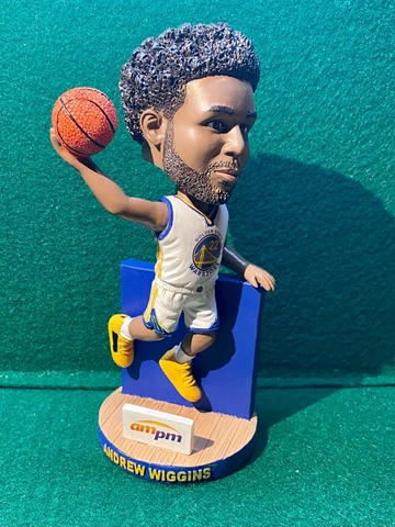 ANDREW WIGGINS "The Dunk" Bobblehead SGA Golden State Warriors Cover