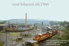 B And Mrr West Lebanon Nh Roundhouse 1966 Photo Prints Size 4X6 And Up