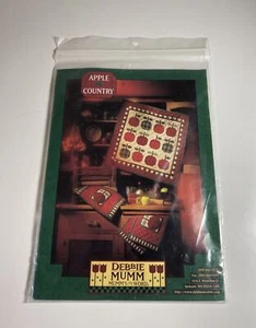 Trapunta Mumms The Word Apple Country Block 31 x 30 set 4 tovagliette motivo mela - Foto 1 di 2