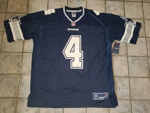 Neu! Herren DAK Prescott #4 NFL Pro Line Cowboys Football Trikot Größe XL - Neu mit Etikett! - Bild 1 von 2