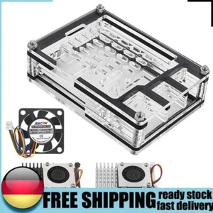 Clear Case Useful 9 Layers Acrylic Enlosure Shell Fit for Raspberry Pi 5 4GB/8GB - Afbeelding 1 van 15