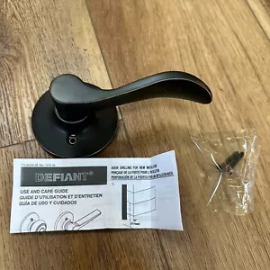 Defiant LYEX704B-R Naples Aged Bronze Right-Hand Dummy Door Lever New In Box - Picture 1 of 5