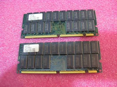Sun Ultra10 Ultra5 X7039A 370-3799 512MB mem kit ,(2 * 256MB )  - Image 1 of 2