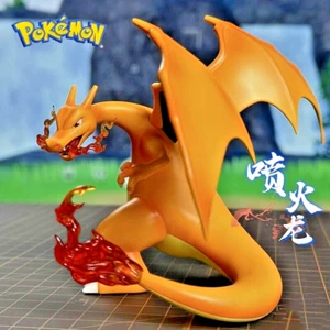 10cm PokeMon GK Figures Charizard Fire Dragon Anime Action Figure Pvc Statue - Picture 1 of 4