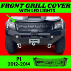 Ford Ranger Raptor Grill To Suit Xl Xlt Xls Wildtrak Px1 2012-2014 Matte Black