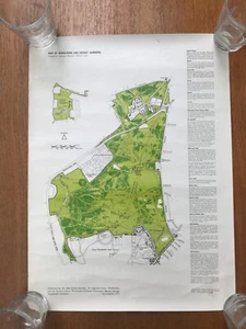 Map of Wimbledon and Putney Commons plus Wimbledon Windmill schematic - Picture 1 of 4