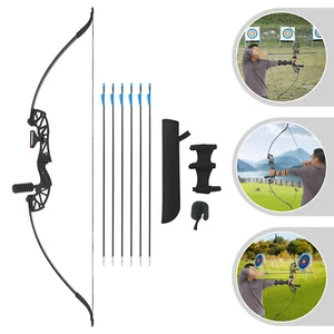 40LBS Recurve Bow Kit Takedown Recurve Bow Set Arrow Kit Takedown Recurve Bow RH - Picture 1 of 19