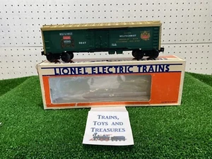 Lionel 6-9847 Wolfschmidt Vodka Billboard Reefer P-5, C-7 Used Green/Gold (A-97) - Picture 1 of 12