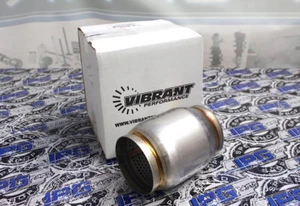 Vibrant Performance Stainless Steel Race Muffler 3" Inlet / Outlet - 9" Long  - Picture 1 of 1