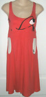 Sabiduria Womens Size Small Loca Red Black Geometric Sleeveless Sundress Dress