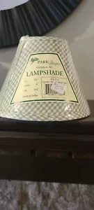 Green Farmhouse Lampshade - Picture 1 of 3