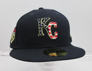 New Era 59FIFTY Kansas City Royals 2023 Fourth of July USA Hat Cap 8 - Picture 1 of 8