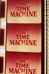 TIME MACHINE THE SHORT 16MM FILM MOVIE ROLLED NO REEL  Aa6 - Picture 1 of 10