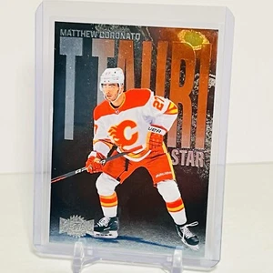 2023-24 Upper Deck Metal Universe T Tauri Star Matthew Coronato Flames Rookie - Picture 1 of 3