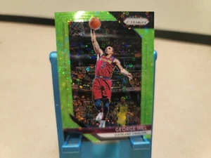 2018 Panini Prizm Neon Green Disco Fast Break 3/5 George Hill 160 T8339 - Picture 1 of 6