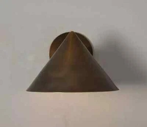 Wall Sconce Mid Century 1 Light Cone Handmade Vintage Modern Sputnik - Picture 1 of 5