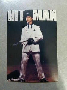 Don Mattingly New York Yankees HIT MAN PROMOTIONAL CARD PROMO Oddball WOW