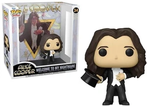 Alice Cooper Welcome To My Nightmare Rock POP! Vinyl Album #34 FUNKO NEW IN BOX - Picture 1 of 3