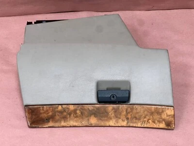 BMW 525I M5 530I 535I 540I E34 Glove Box Grey Wooden Trim OEM #93210 - Image 1 of 4