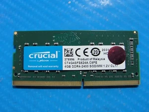 Dell 5577 Crucial 4GB DDR4-2400 SO-DIMM Memory RAM CT4G4SFS824A-C8FE - Picture 1 of 2