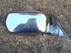 Bmw E24 Side View Power Mirror Chrome Right Side Passenger 635csi 633csi 630cs - Picture 1 of 5