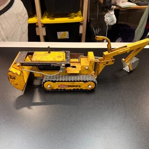 Vintage 1960s Tonka Trencher Backhoe Loader Pressed Steel Made in USA - Picture 1 of 7