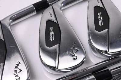 Callaway Rogue ST Pro Irons / 4-PW / X-Flex True Temper Elevate MPH 115 Shafts - Image 1 of 4
