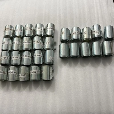 CONJUNTO de conectores eléctricos HW de 3/4" acoplamiento de tornillo p/n 101563 ch ee. uu. Lote de 30 Foto 1 de 4