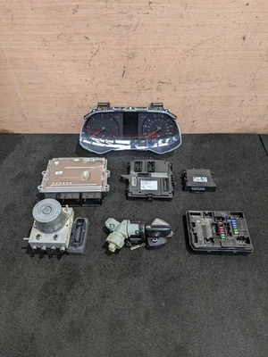 KIT ECU COMPLETO MANUALE RENAULT KANGOO MK3 XFK 1.5 DIESEL 237109894S - Immagine 1 di 4