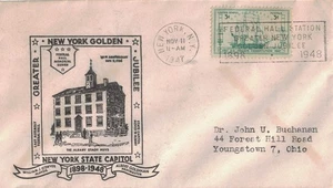 11 Nov 1947 Cover, Greater New York Golden Jubilee: New York State Capitol - Picture 1 of 2