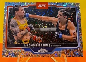 2025 Topps Chrome UFC Mackenzie Dern #183 "Speckle Refractor" /250 Strawweight  - Picture 1 of 6