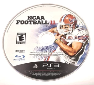 NCAA Football 11 (Sony PlayStation 3, 2010) Game Disc Only VGC Tested - Picture 1 of 2