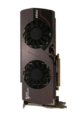 MSI R6870 Twin Frozr III Graphics Card 1GB GDDR5 PCI-E x16 2.1 - Image 1 of 4